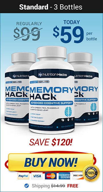Buy Memory Hack 3 Bottle